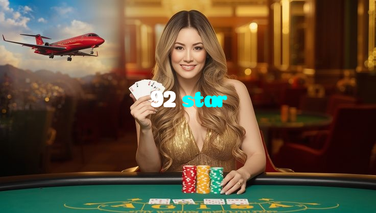 92 star casino presented on mobile device in Pakistan with slots and live games
